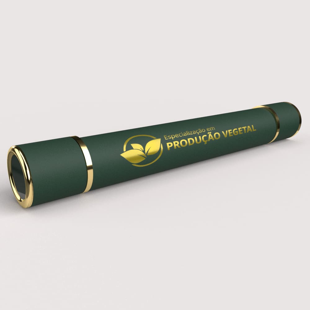 Canudo de formatura Especialização em Produção Vegetal