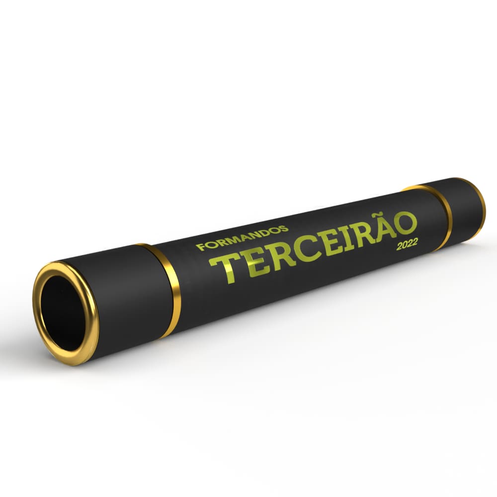 Canudo de formatura personalizado Terceirão