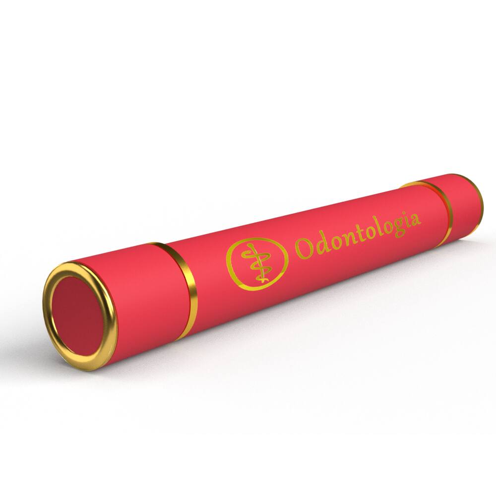 Canudo de formatura personalizado Odontologia