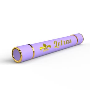 Canudo de formatura personalizado Letras