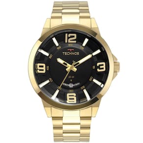 Relógio Technos Masculino Racer Dourado 2117lbo-4p 2117lbo-4p