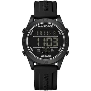 Relógio Feminino Esportivo Tela Lcd Digital Pulseira Silicone Impermeavel 3atm Preto