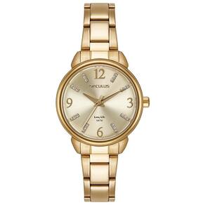 Relógio Seculus Feminino Ref: 44290Lpsvda1 Casual Aço