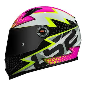 Capacete Ls2 Ff358 Classic Speedy Rosa