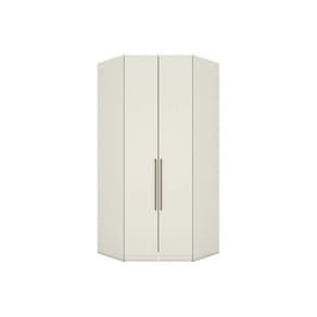 Modulado de Quarto Closet de Canto Oblíquo MC05 Seletto c/ 2 Portas e 3 Gavetas Areia - Henn