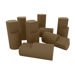 Multiuso Quarto Kit c/ 8 Pés Madeira p/ Balcão de Cozinha Rústico - Henn
