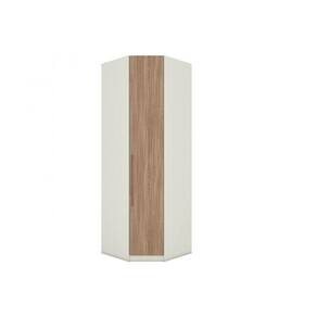 Modulado de Quarto Closet de Canto Oblíquo Seletto MC07 c/ 1 Porta Areia/Jequitibá - Henn