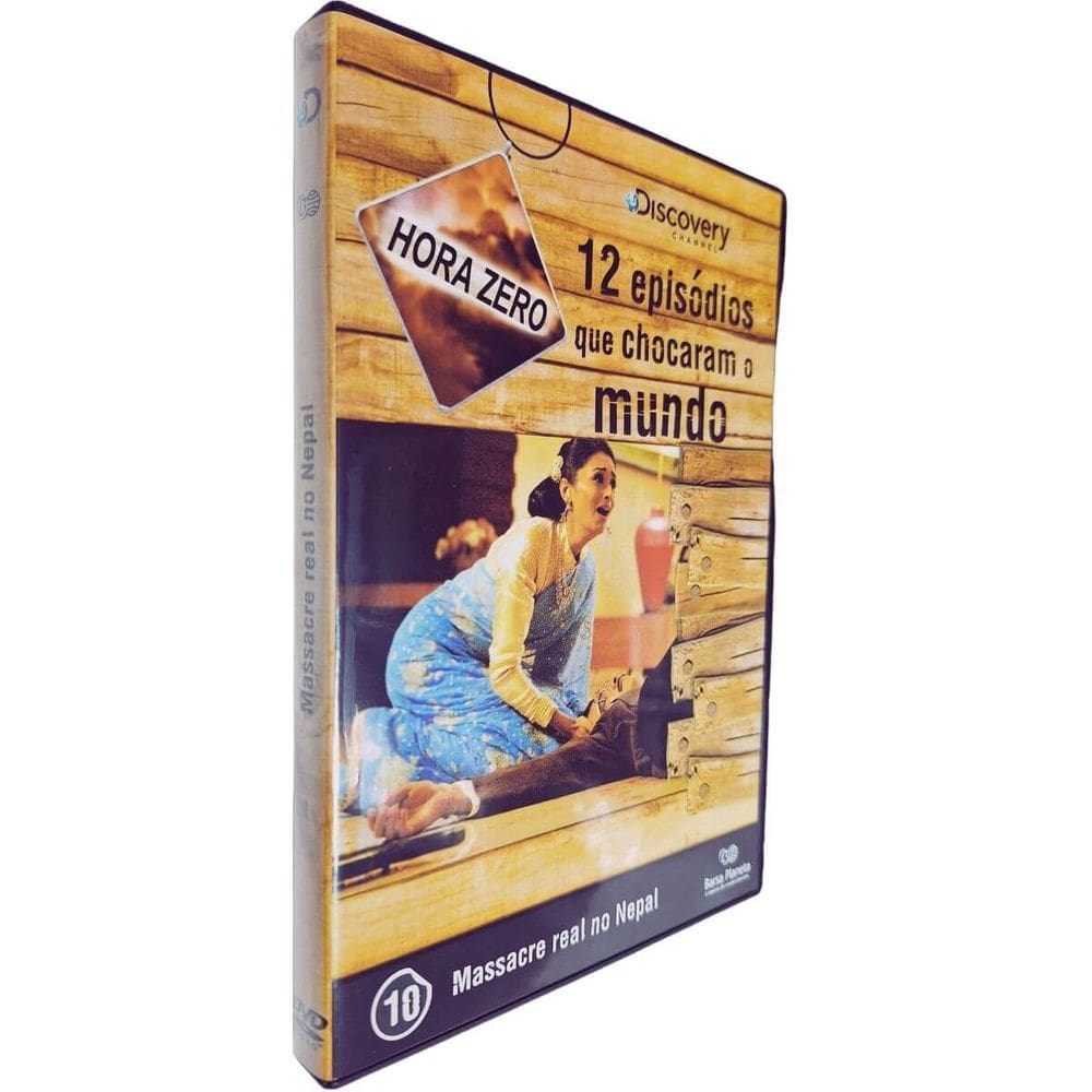DVD Massacre Real no Nepal Volume 10 Coleção Hora Zero 12 Episódios Que Chocaram o Mundo Barsa Planeta