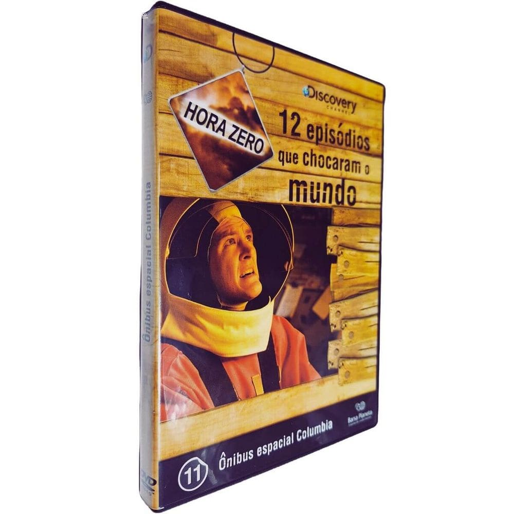 DVD Ônibus Espacial Columbia Volume 11 Coleção Hora Zero 12 Episódios Que Chocaram o Mundo Barsa Planeta