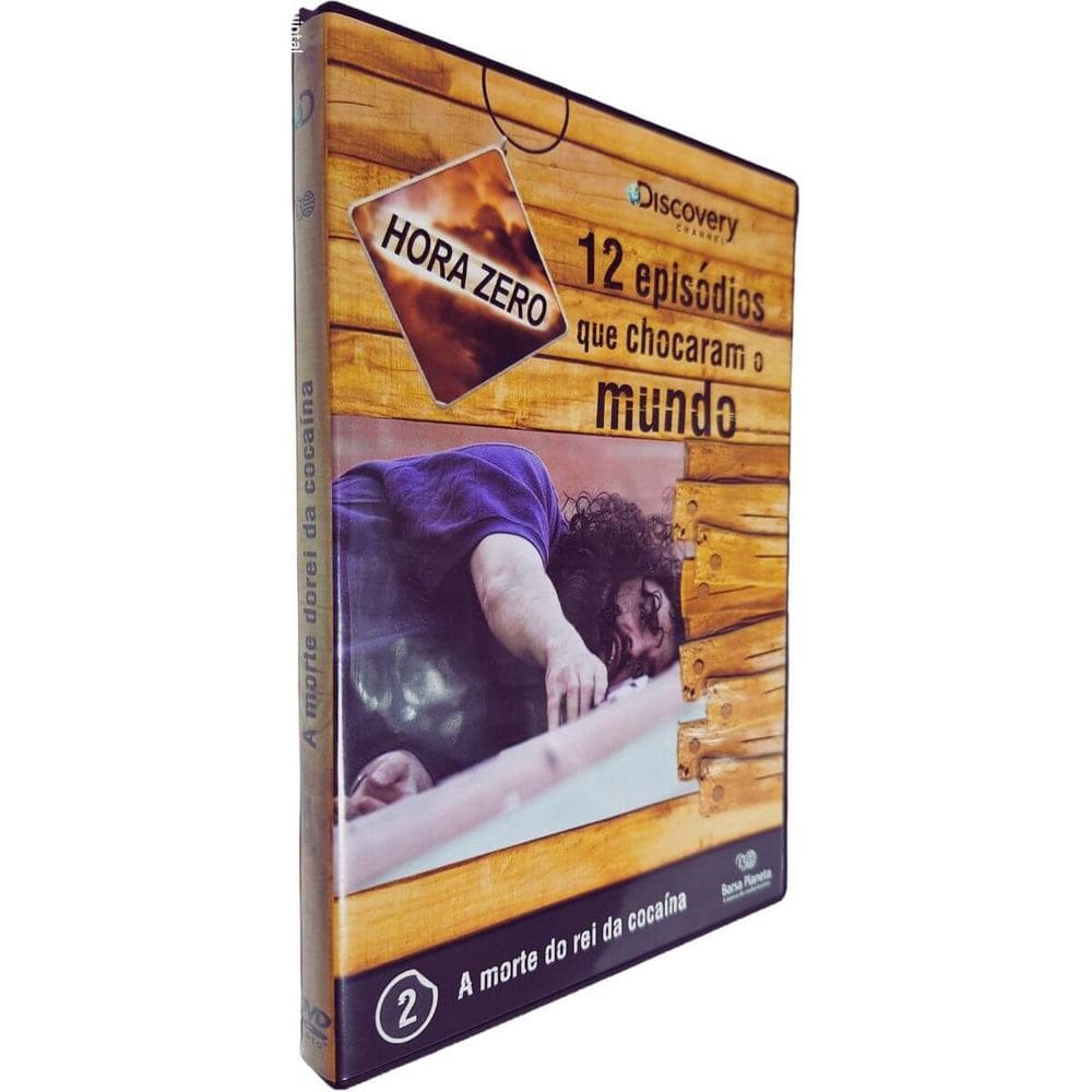 DVD A Morte do Rei da  Volume 2 Coleção Hora Zero 12 Episódios Que Chocaram o Mundo Barsa Planeta
