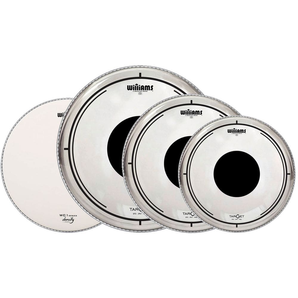 KIT DE PELES WILLIAMS TARGET DT2 - 10"+12"+14"+14" DT2-101214+