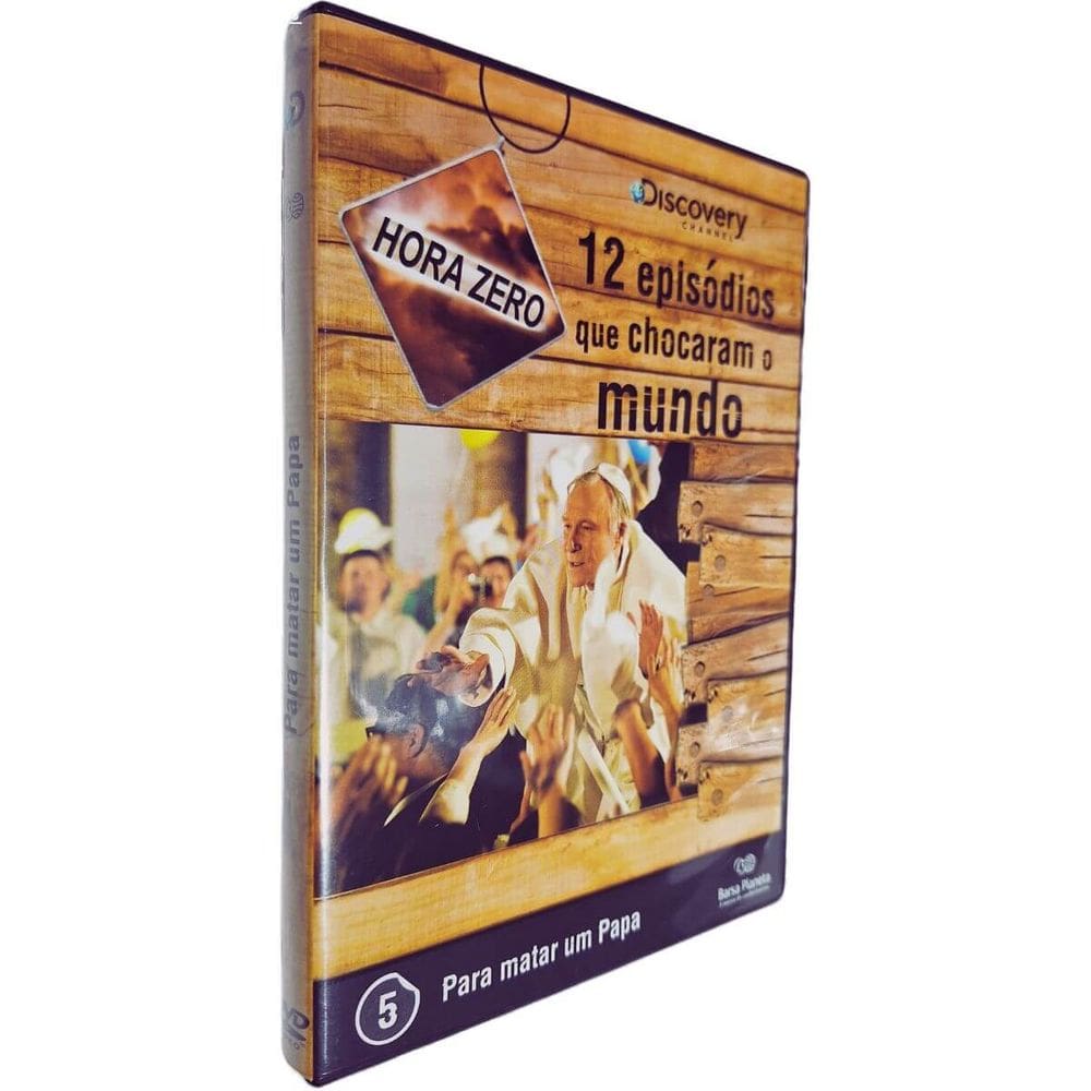 DVD Para Matar Um Papa Volume 5 Coleção Hora Zero 12 Episódios Que Chocaram o Mundo Barsa Planeta