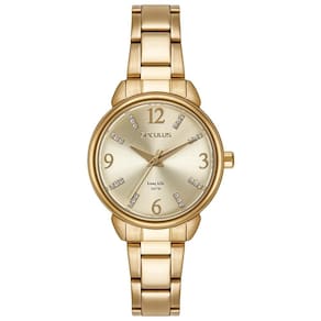 Relógio Seculus Feminino Ref: 44290lpsvda1 Casual Aço Dourado