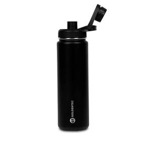 Garrafa Térmica GT Colors Inox 750ml Preto, 60044, GOLDENTEC