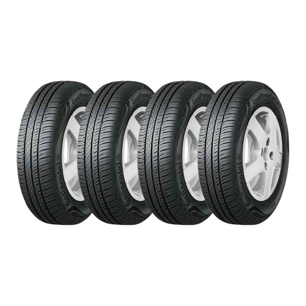 Kit 4 Pneus Continental Aro 16 195/55R16 ContiPowerContact 87V