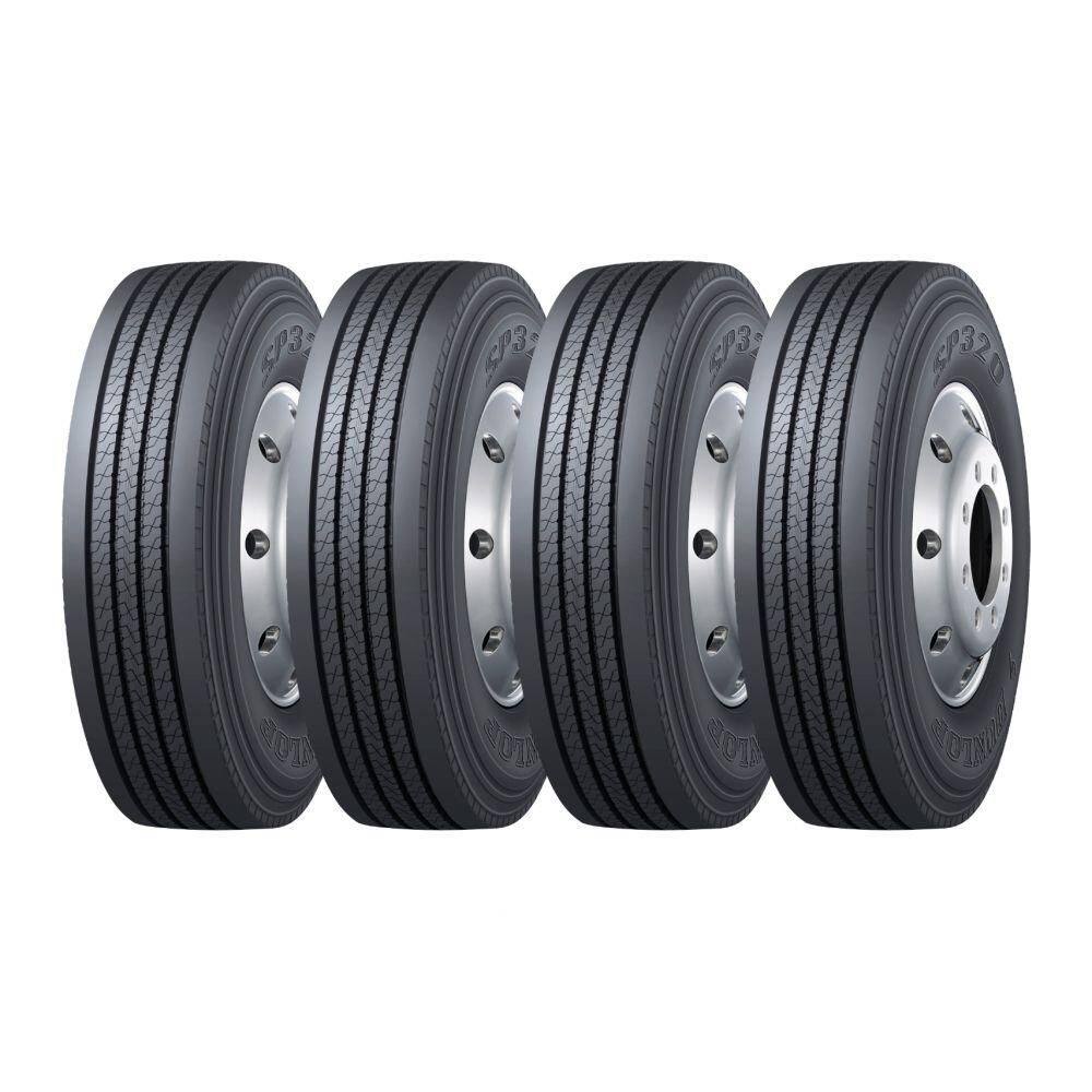 Kit 4 Pneus Dunlop Aro 22,5 275/80R22,5 SP320 149/146L