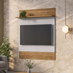 Painel Guaratuba Cinamomo/Off White - Bechara Móveis