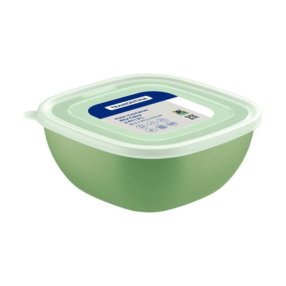 Pote 2L Verde Sálvia TRAMONTINA