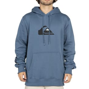 Moletom Quiksilver Canguru Comp Logo WT25 Azul Escuro