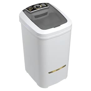 Tanquinho de Lavar Roupa 20,5kg Newmaq Semiautomática com 9 Programas de Lavagem Branco 220V