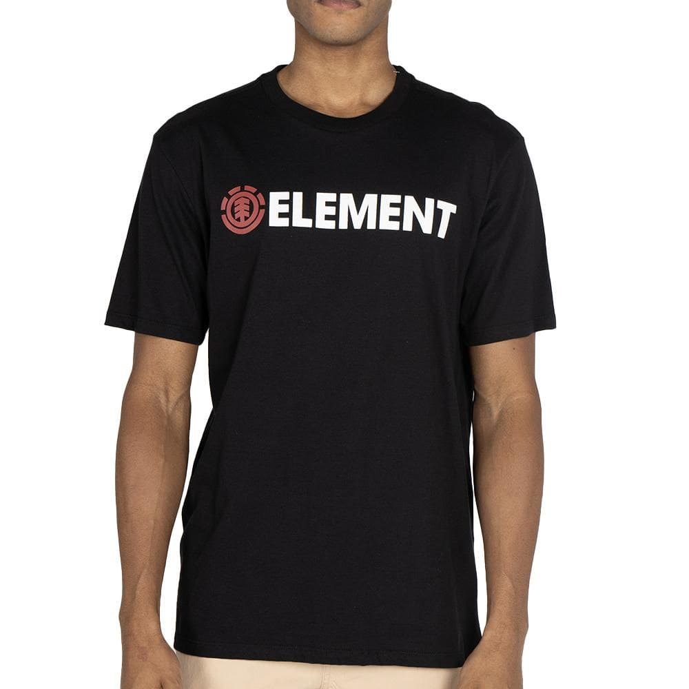Camiseta Element Blazin Plus Size WT25 Masculina Preto
