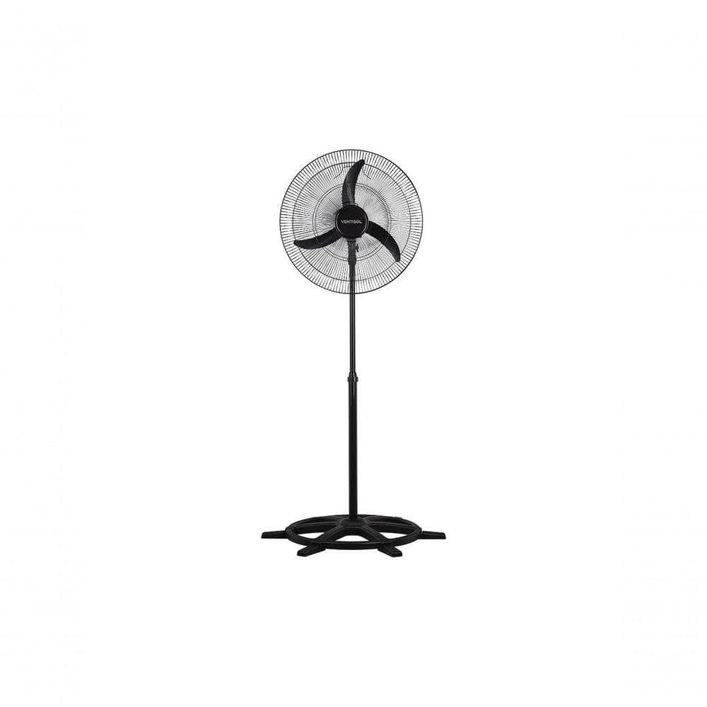 Ventilador Osc De Coluna New 60cm 3 Pás 110V Preto