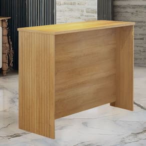 Bancada de Cozinha lha Gourmet Marrom Furnas - Valdemóveis