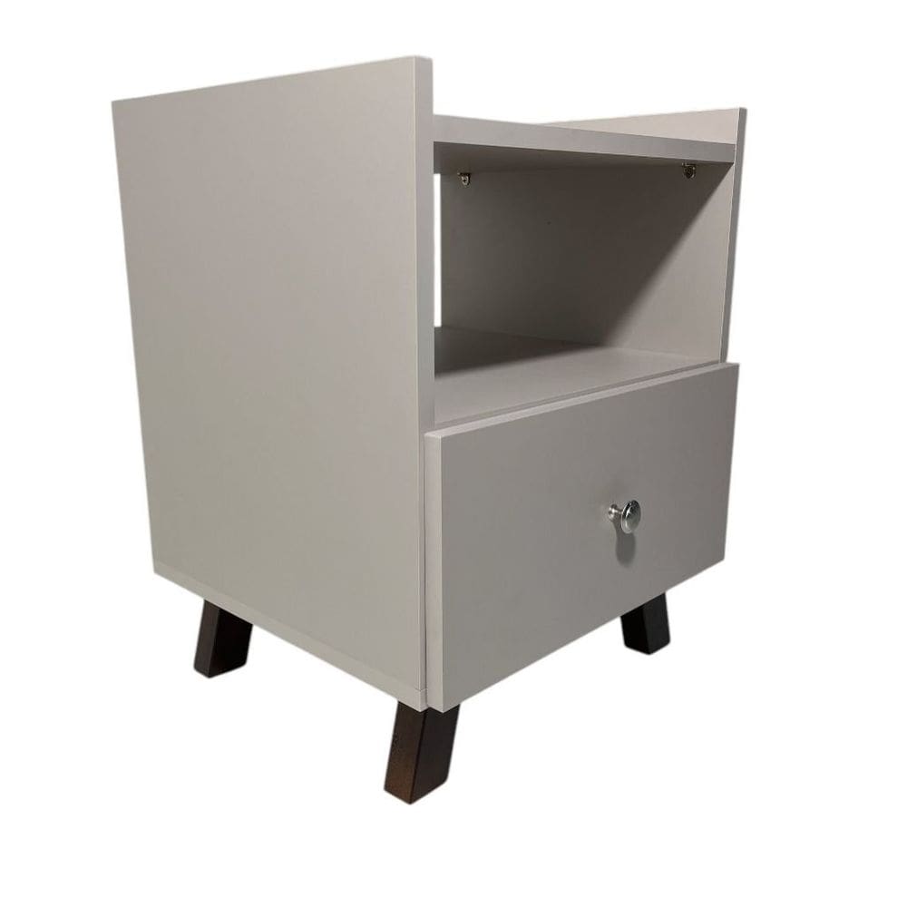 Mesa De Cabeceira Em MDF Com Uma Gaveta