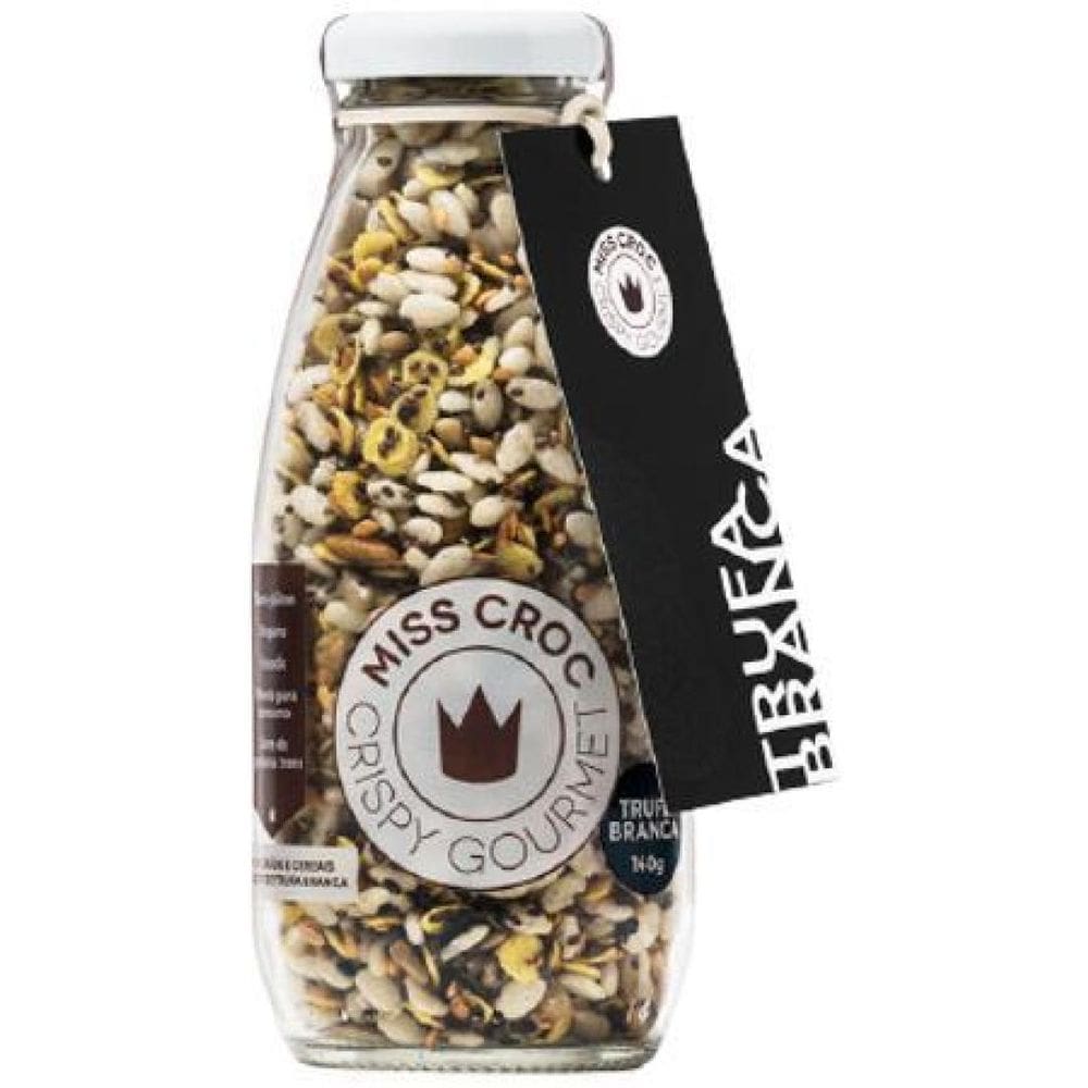 Granola Crispy Trufa Branca Sem Glúten Garrafa 140G