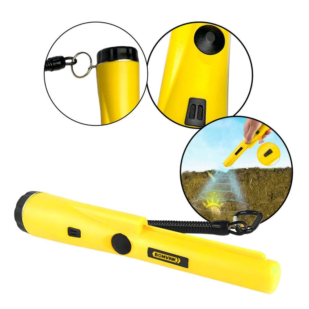 Detector de Metal Escavação Profissional Pointer Portátil