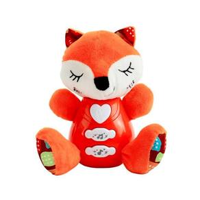 Pelucia Infantil Raposinha Musical Interativo Laranja Clingo