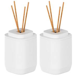 2x Aromatizador Ambiente Difusor OU Aura 380ml Branco