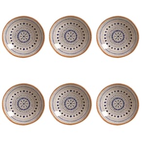 Conjunto de Pratos Fundos 06 Peças Coup New Asteca Porto Brasil