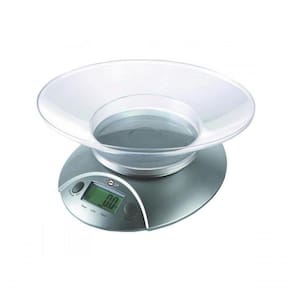 Balança De Cozinha Digital 5kg Cinza Brasfort