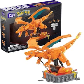 Brinquedo de Construção Mega Pokémon Charizard Movement - Mattel