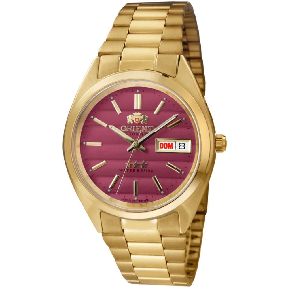 Relógio Orient Masculino Automatico Dourado 469Wc2nh W1kx