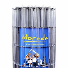 Tela Soldada para Alambrado Insul Galvanizada Morada 2,30 mm, 1,80 x 25 Metros
