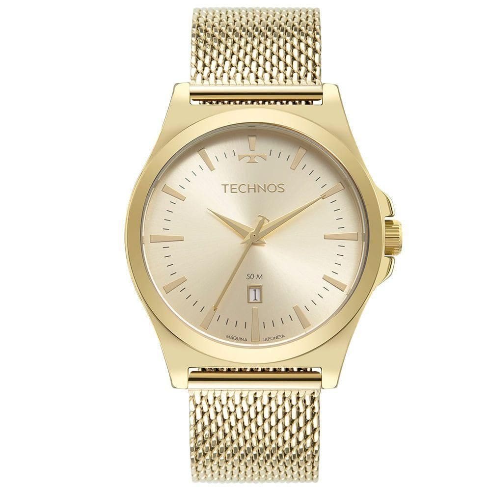 Relógio Technos Masculino Steel Dourado - 2115mzb/1d 2115mzb/1d