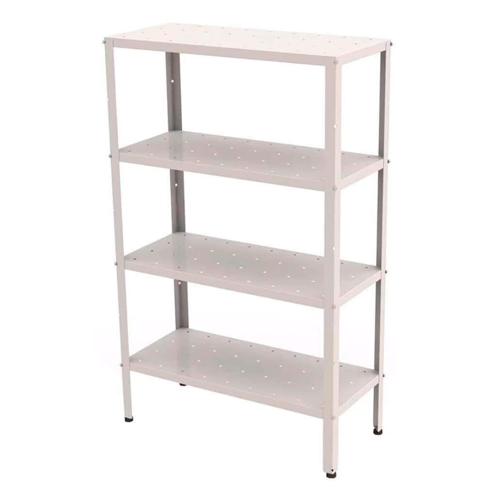 Estante Progás Para Câmara Fria Com 4 Prateleiras 240kg Branco PREST-004EPOXI