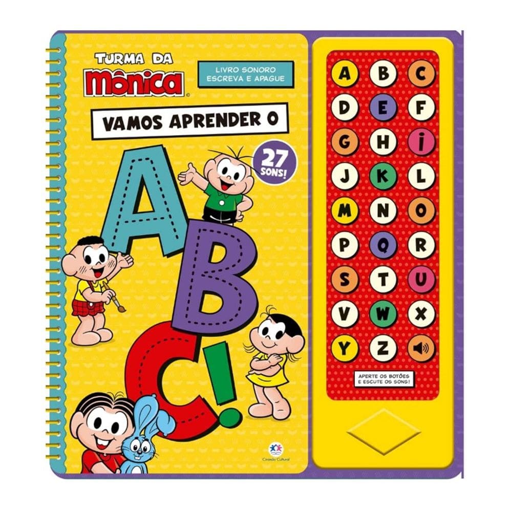 Turma da Mônica Vamos Aprender o ABC com Som - Ciranda