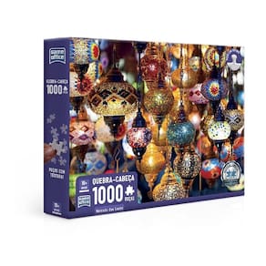Quebra-cabeça 1000 Peças Mercado das Luzes - Toyster