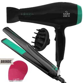 Kit Prancha E Secador De Cabelo Babosa