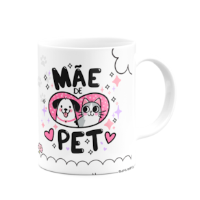 Caneca Mães - Te amo mãe - Mãe de PET - 325ml