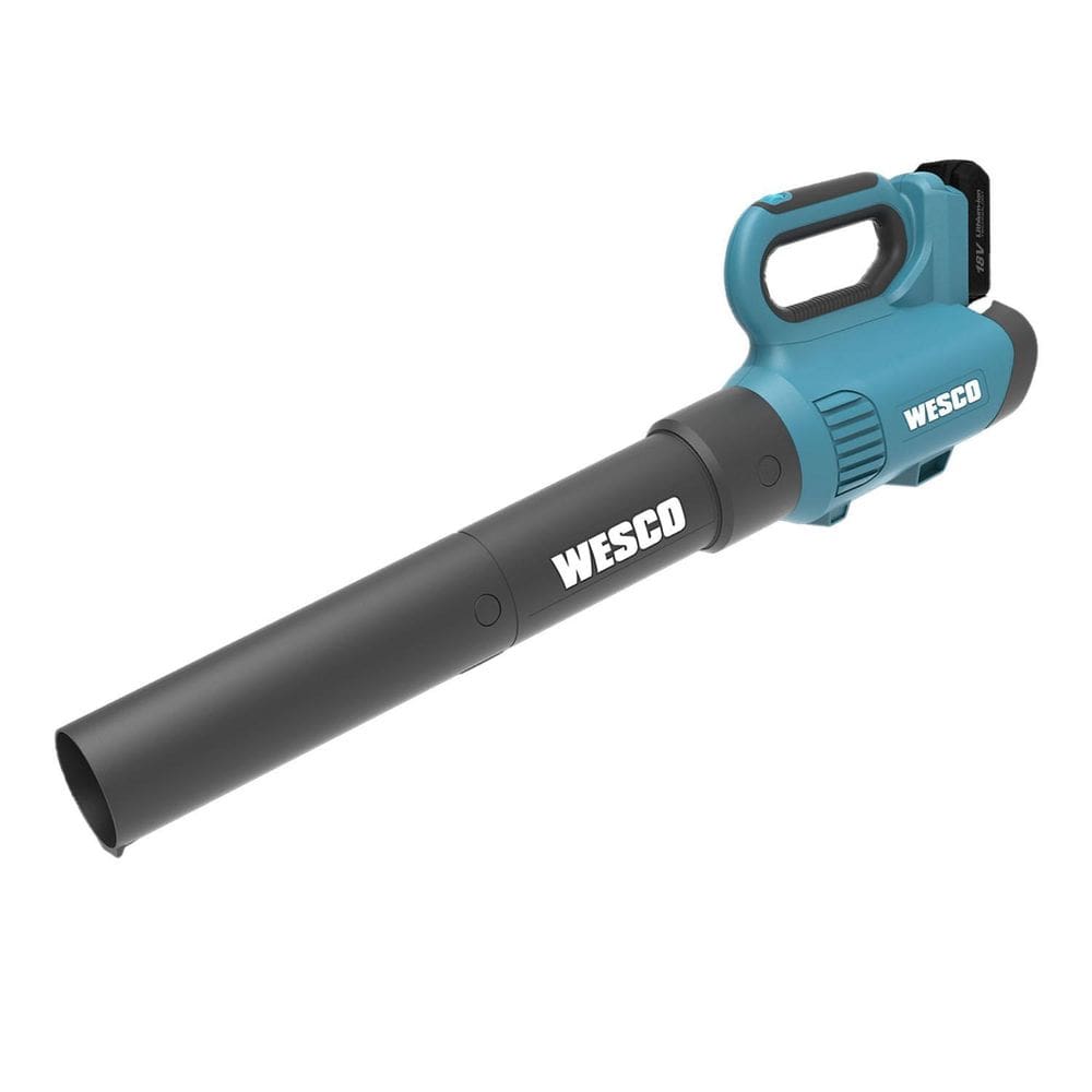 Soprador De Folhas Sem Fio Profissional A Bateria 18V Wesco
