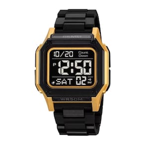 Relógio Masculino Skmei Digital 2264 Preto E Dourado