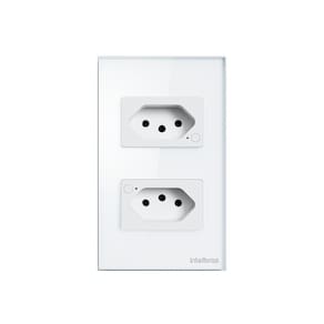 Tomada Dupla 10A Inteligente Wi-Fi Ets 1002 Branco 4850064