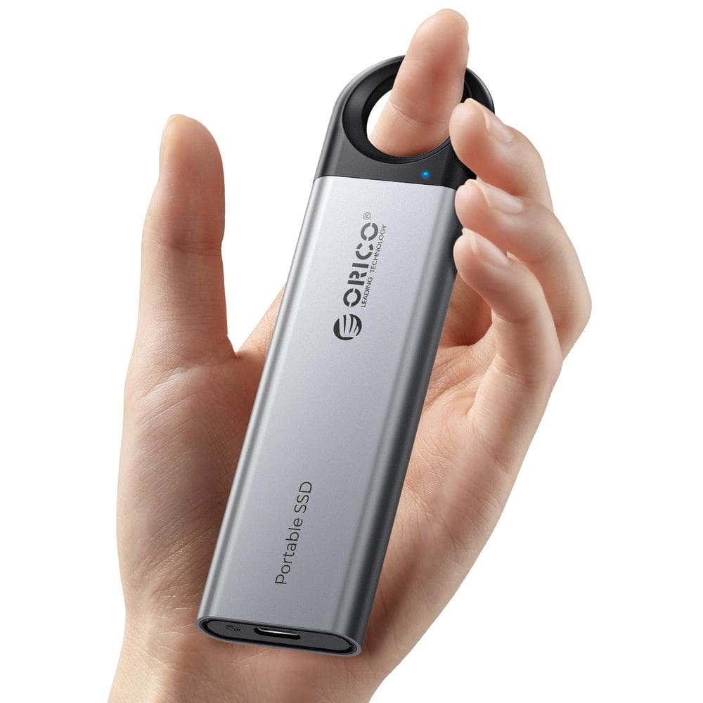 SSD externo ORICO 2TB de até 1050 MB/s para dispositivos tipo C