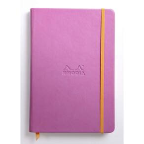 Caderno Rhodia Rhodiarama Webnotebook A5 lilás 96 folhas