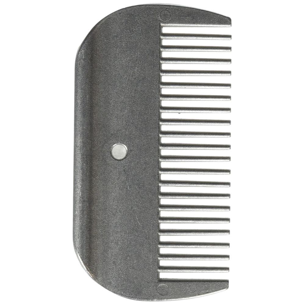 Mane Comb Partrade 077271 para cavalos prateado de 10 cm