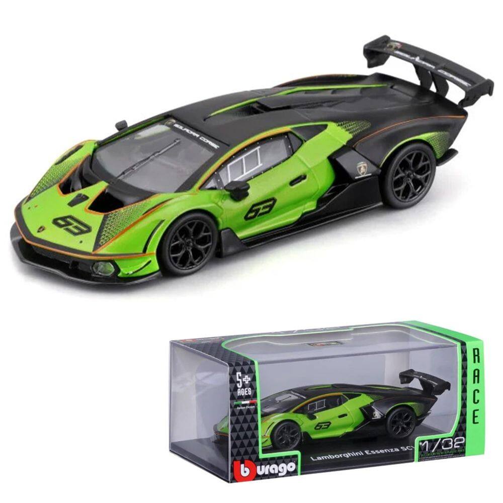 Modelo de carro Bburago Lamborghini Essenza SCV12 1:32